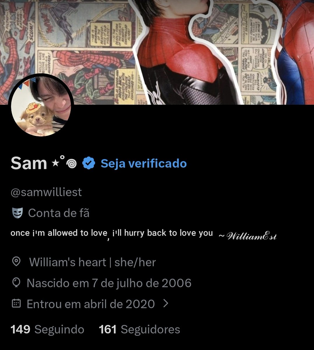 samwilliest's tweet photo. seriam meus amigos?

perfil
papéis de parede
última música que ouvi
primeira foto do pinterest https://t.co/SaKyzh5IbB