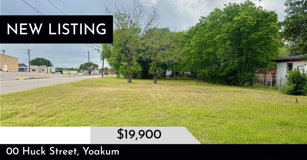 LenaTXRealtor's tweet photo. 📍 New Listing 📍 Take a look at this fantastic new property that just hit the market located at 00 Huck Street in Yoakum. Reach out here or at (361) 208-3302 for more information

Lena Manning, Texas REALTOR®
Manning Real Estate G... https://t.co/5U09pEb7wo https://t.co/mumOvUVxTB