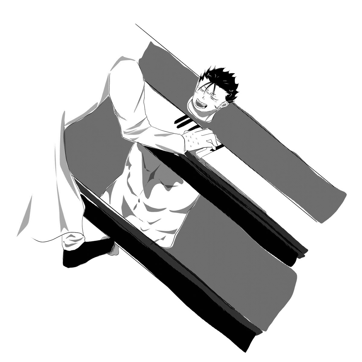 ピアノに組み込まれる南もしゃ