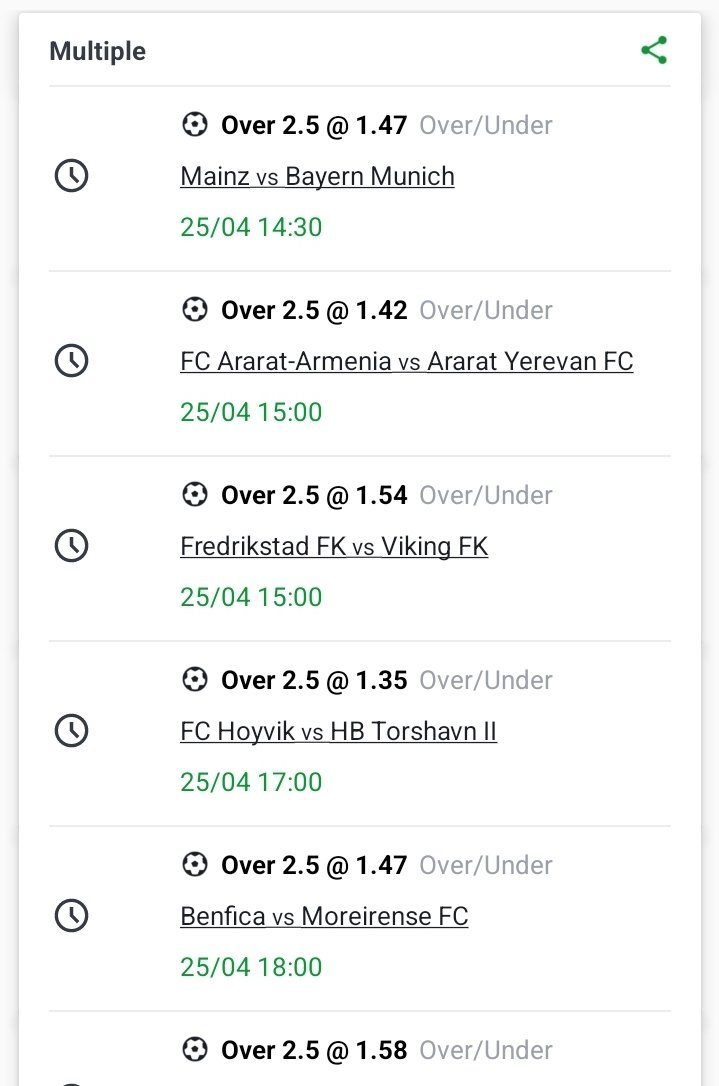 Njpredicts's tweet photo. 1K ODDS OVERS ⚽️⚽️

WE ARE WINNING THIS 🔥🔥🔥🙏

Code 👉 HBQH7Y https://t.co/18g4jl53AY