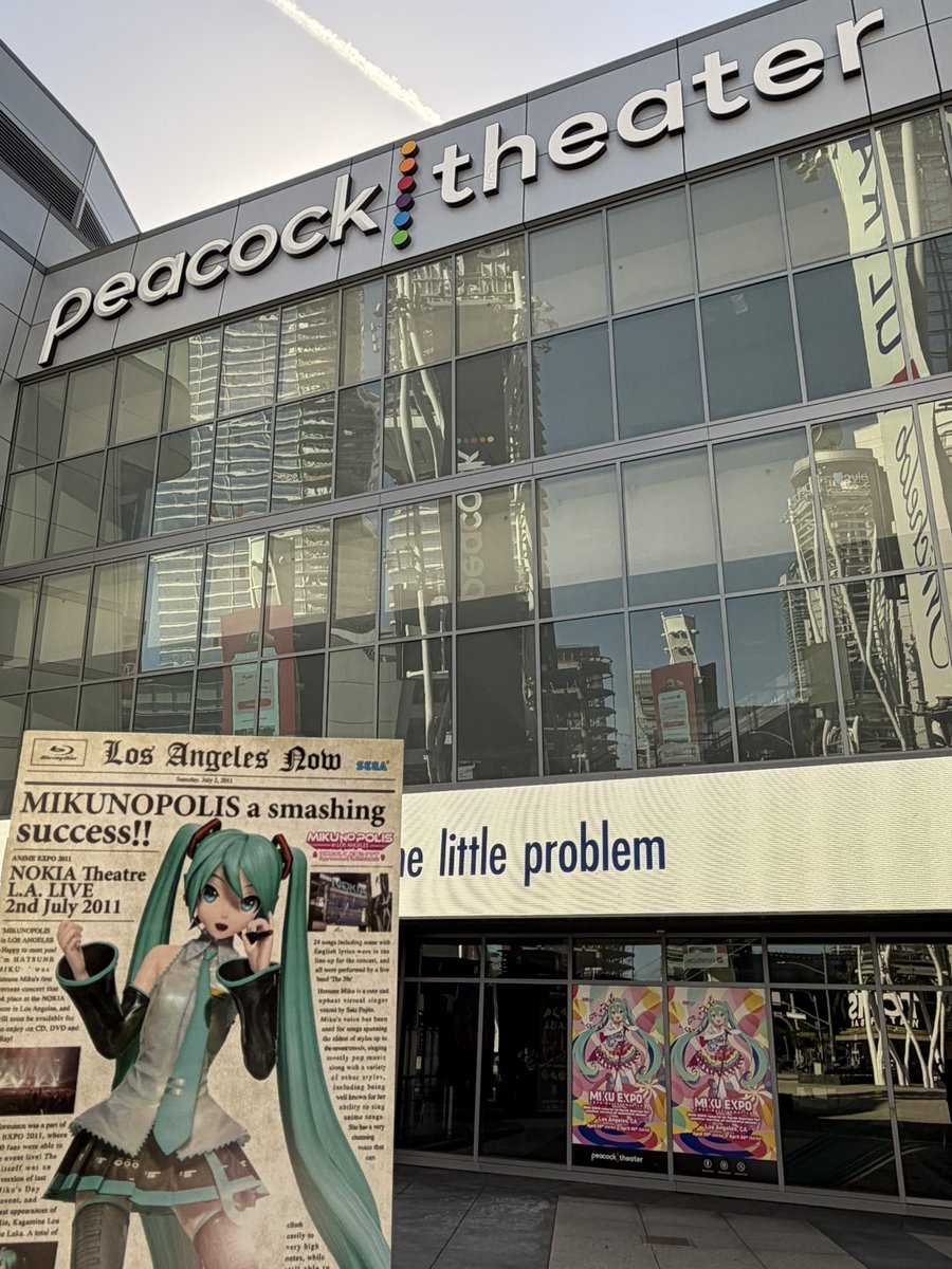到达洛杉矶会场！ #mikuexpo2026  #mikuexpo