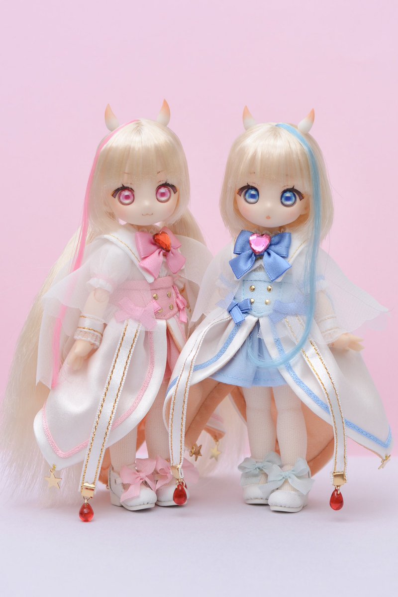 4/29〜開催されます、シュガーカップスのイベント、#シュガパ4 にほたる先生とワンオフドールで出展します❣️

今回のテーマはメタモルフォーゼ！変身といえば〜と、クリオネをテーマに制作しました🪽

流氷の天使クリオネをほたる先生が魔法少女風デザインに落とし込みました👏