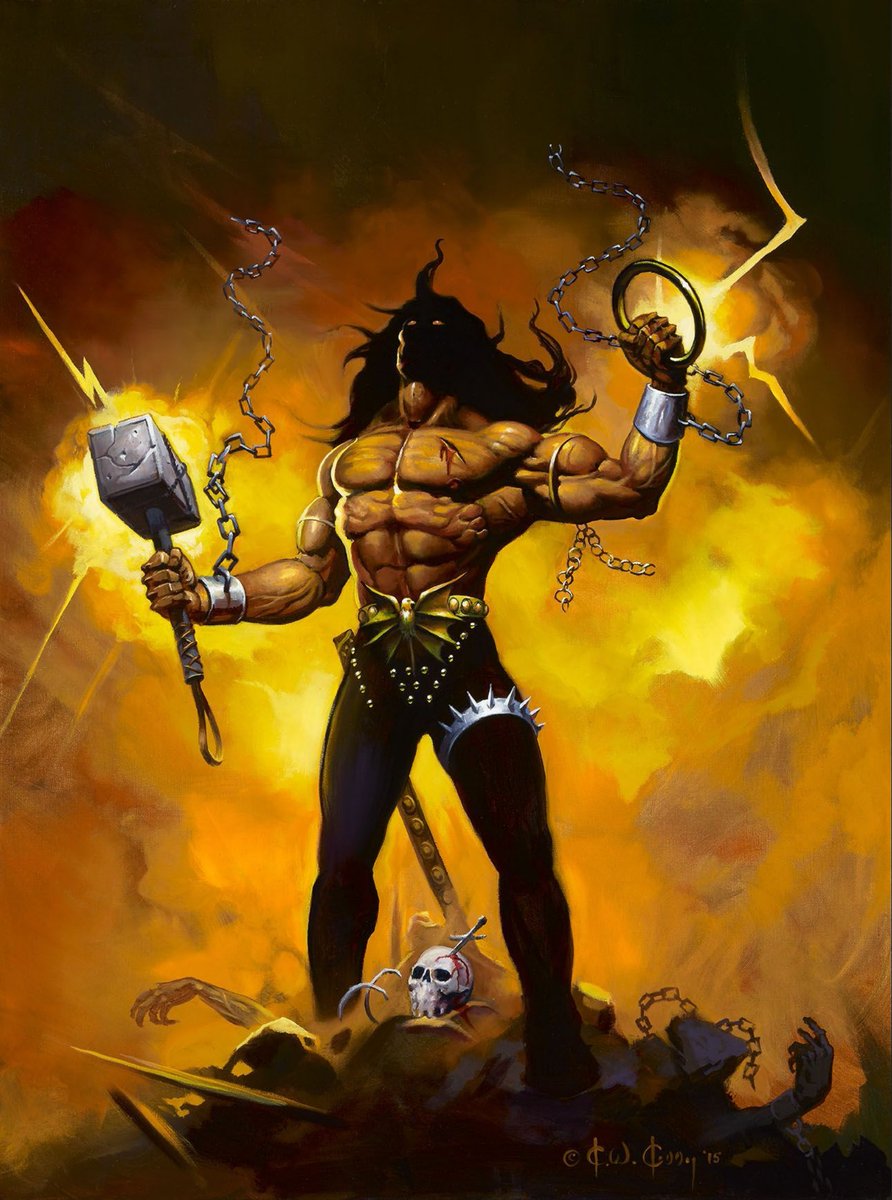 cimerians's tweet image. "Faceless Warrior" by Ken Kelly
#HEAVYMETAL #Manowar