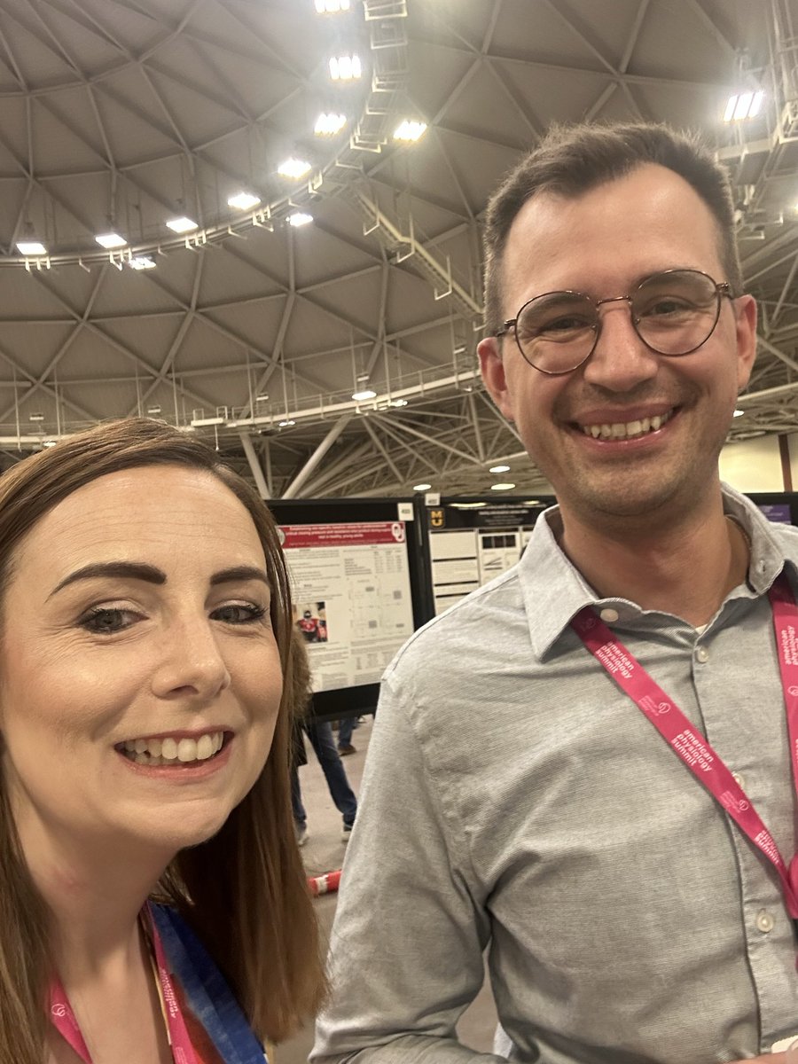 DrHelenECollin1's tweet photo. Kamil did a great job at his poster. It’s great work you have exploring the skeletal muscle changes in HFpEF #APS2026 #ApSSummit https://t.co/riFHhMRuVj