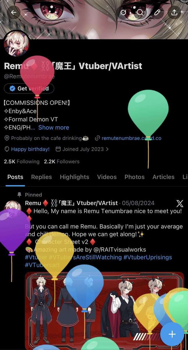 Remu♦️⛓️「魔王」Vtuber/VArtist tweet media