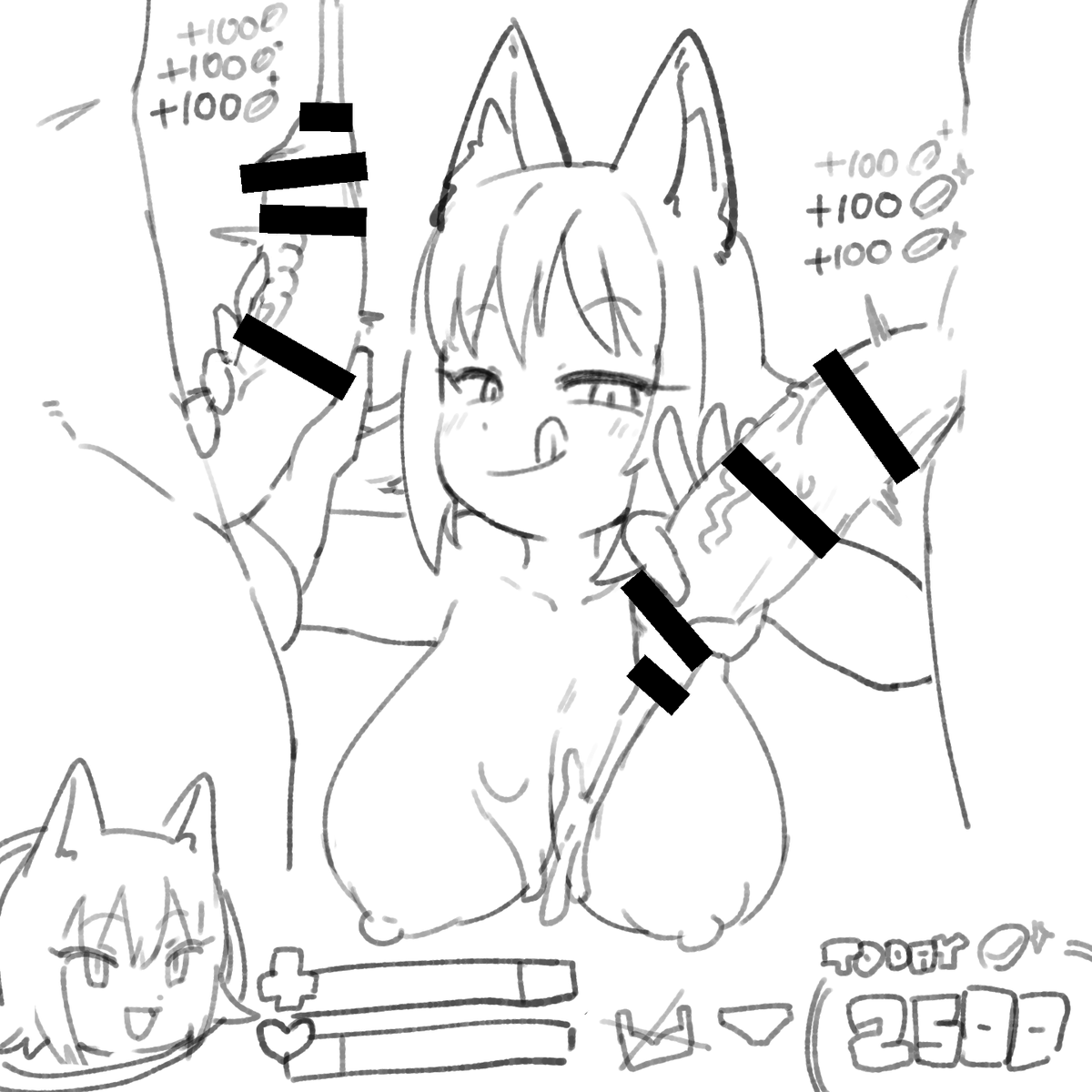 ボン子姉の路地裏金策シミュレーター的な妄想!!
興奮しすぎたり、無防備を晒してしまうと金策どころではなくなってしまうかも…!? 