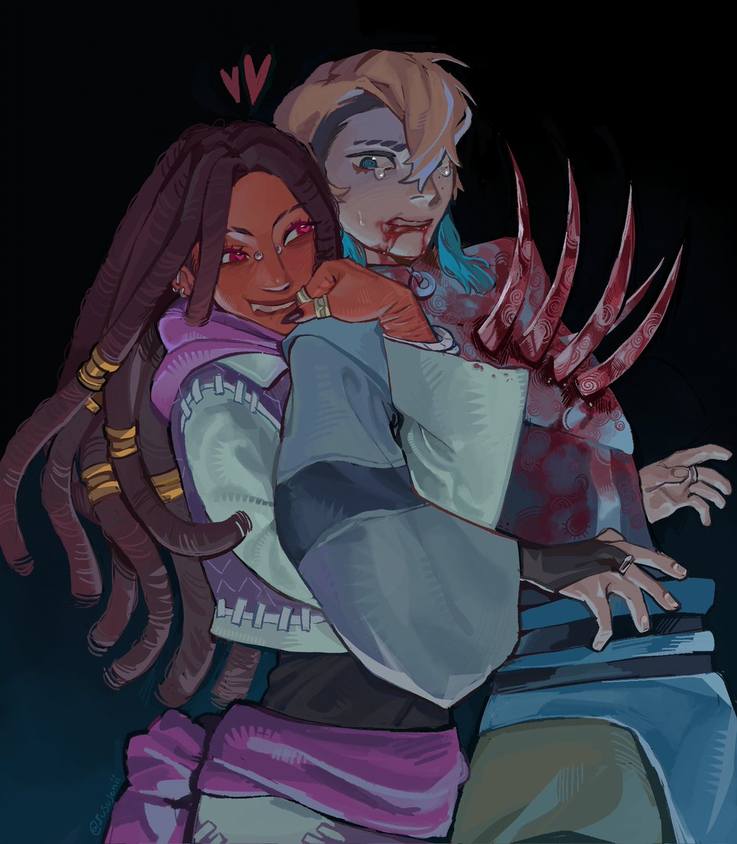 CW: blood &amp; gore(?)
I want to feel your heart♡
#janka