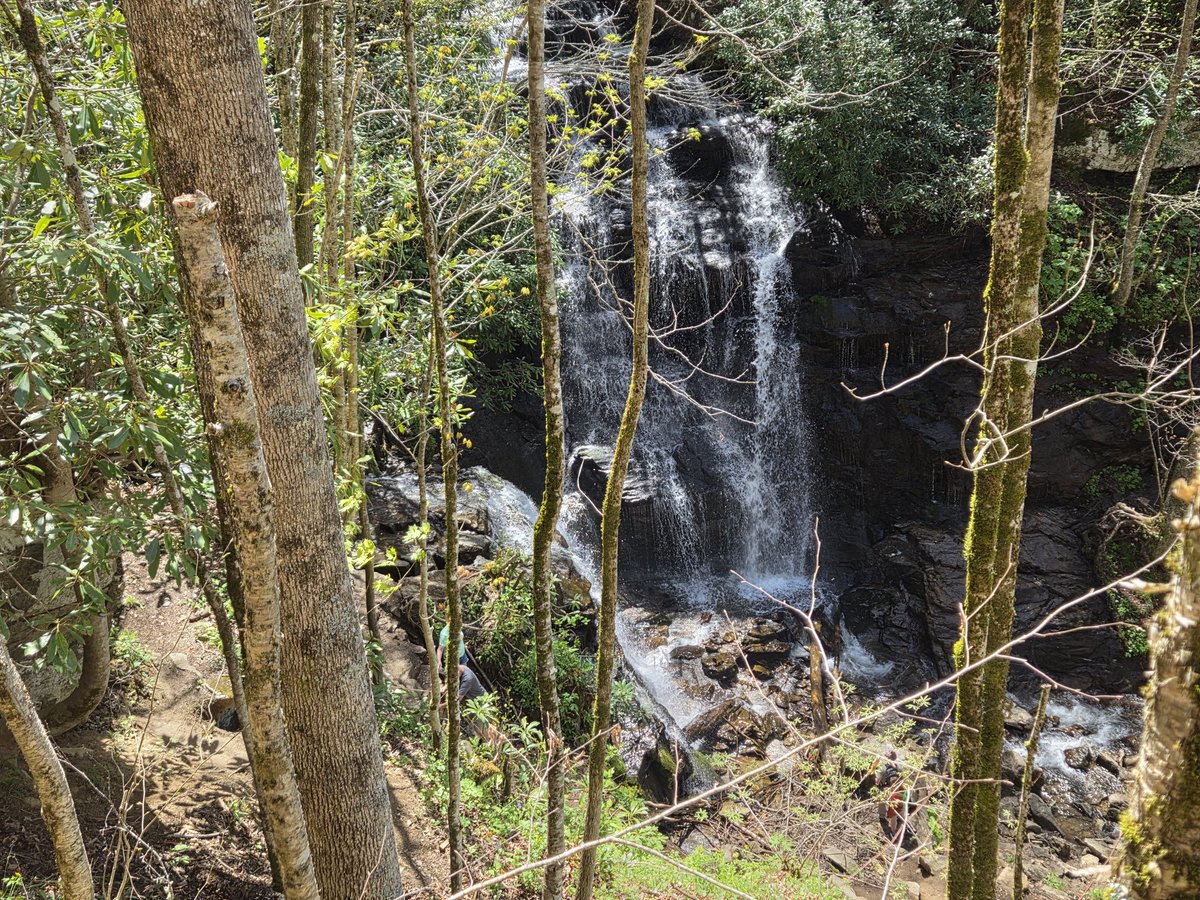 RoamAndFlow's tweet image. Most people stop at the overlook at Soco Falls—but just upstream is where it all starts 💧
Brush Creek feeds the lower falls, and it’s a quieter, hidden side most never see 👀

A different perspective of Soco Falls 🌿

#SocoFalls #NorthCarolina #ExploreNC #HiddenGems