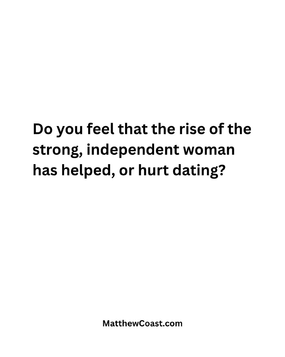 MatthewCoast's tweet image. What do you think? #relationships #dating