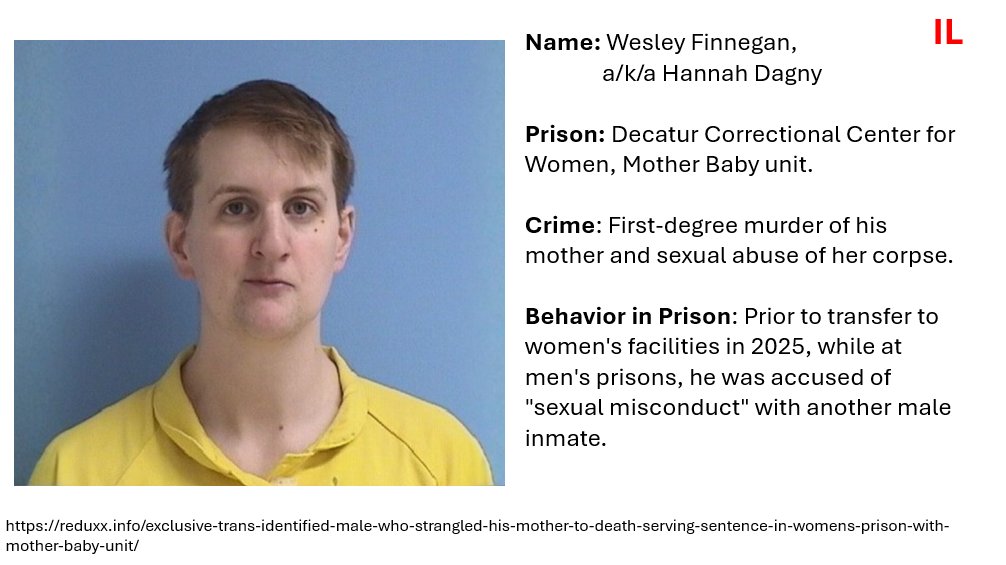 <a href="/adamcarolla/">Adam Carolla</a> I showed a progressive friend this man, who killed his mother and raped her corpse. He got diagnosed with a bad case of woman so is now in the women's prison in Illinois in a mother-baby unit.  

My friend got upset that I "misgendered" him.  They've lost their damn minds.