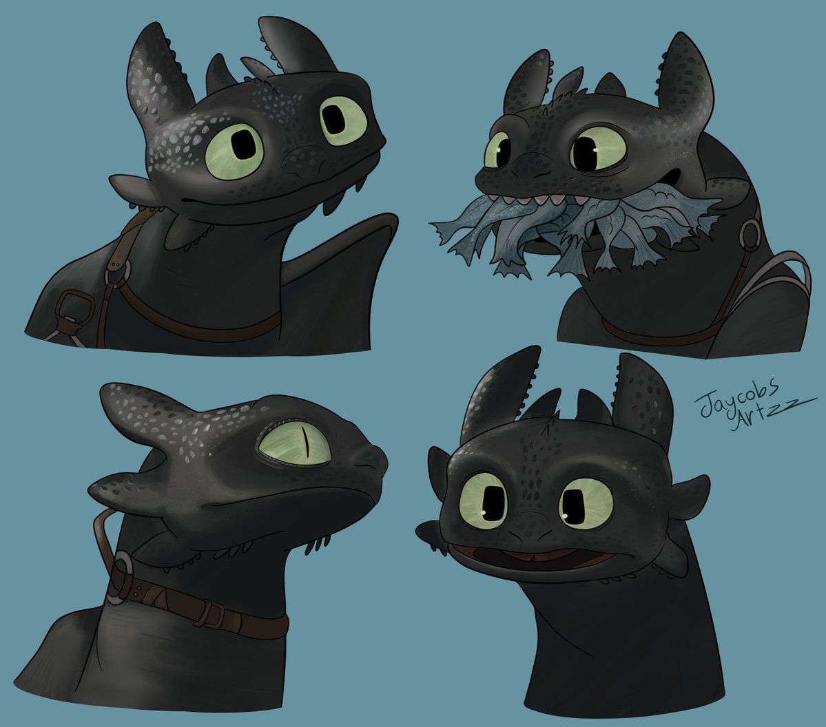 Toothless expressions #HTTYD