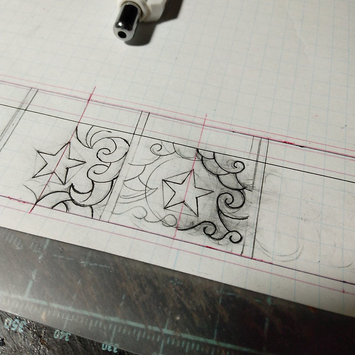 数秒で終わるだろう3㎝×3㎝
2晩かけても考えて、考える