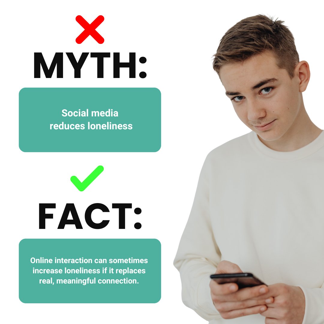 W4YOUTH's tweet image. Is a connected world creating a disconnected generation? 📱

“Likes” can’t replace real conversation.  Join @W4Youth for The Lonely Generation and reconnect beyond screens.

Free tickets: shorturl.at/6Q2W8

#W4Youth #MentalHealth #SocialConnection