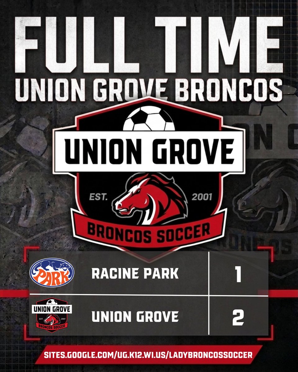 Union Grove Broncos Soccer tweet media