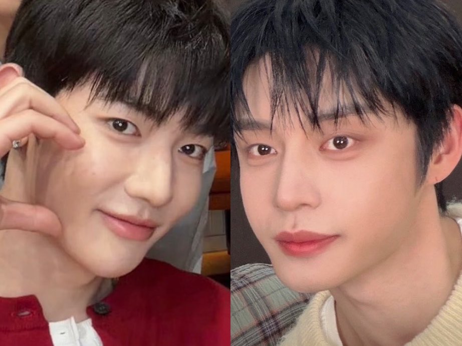 エンダブルの長男とゼベワンの長男が前髪ちぎられてるの可愛すぎませんか？ふたりともぽわぽわで可愛い、、、ジウハオ恋しいね🥺