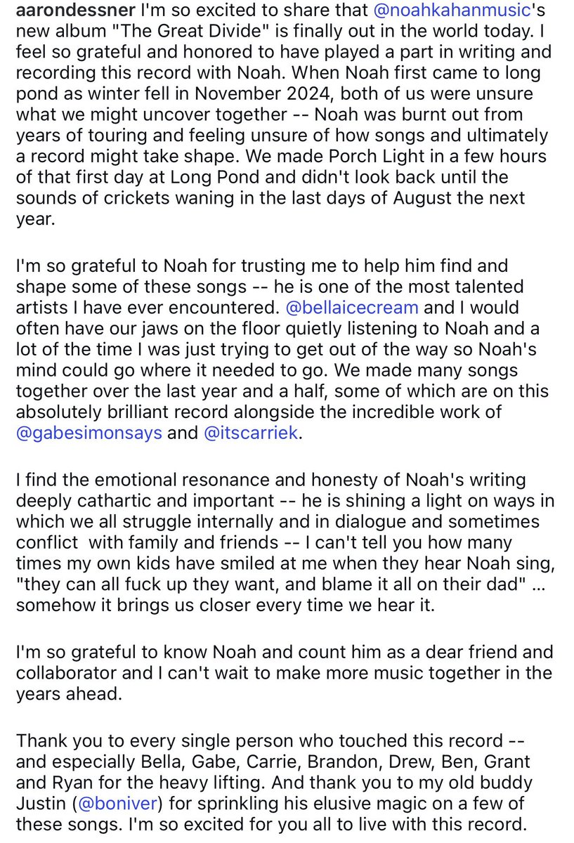 Noah Kahan Archive tweet media