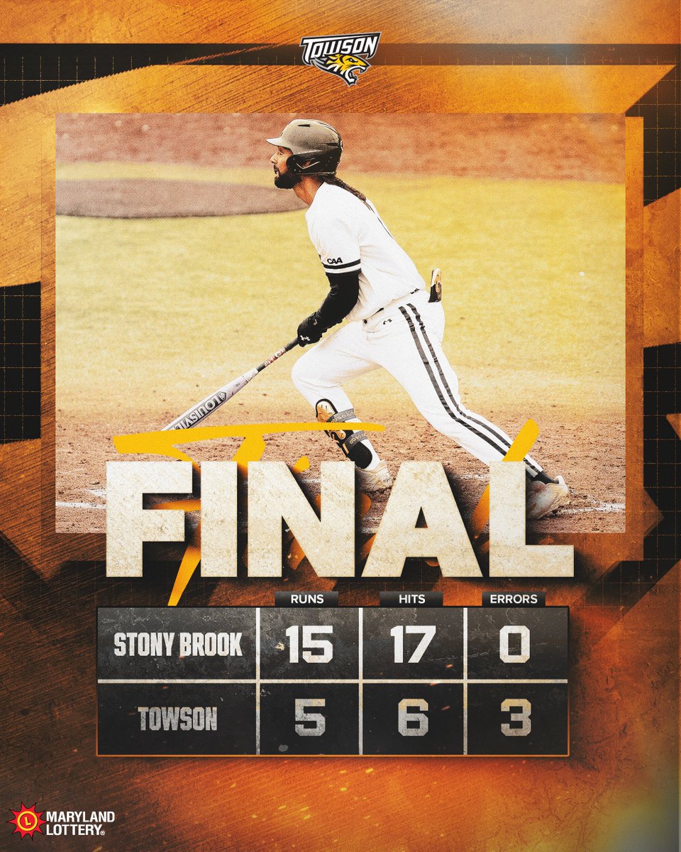Towson Baseball tweet media