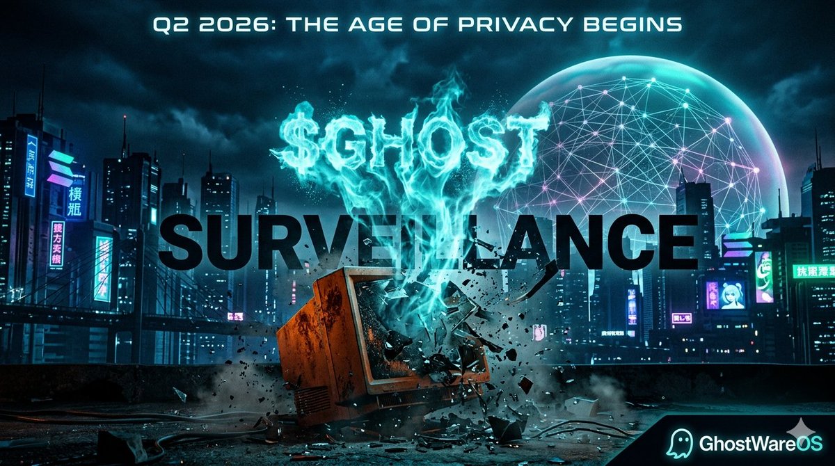 befevadi20120's tweet image. Q2 2026 roadmap is looking absolutely massive! 🔥 ZK support for total privacy, Ghost Payroll launch for real-world business, and reduced fees across the board. @GhostWareOS is evolving from vision to market dominance on Solana. Stick to the plan! 👻🚀 #Solana $GHOST #Privacy