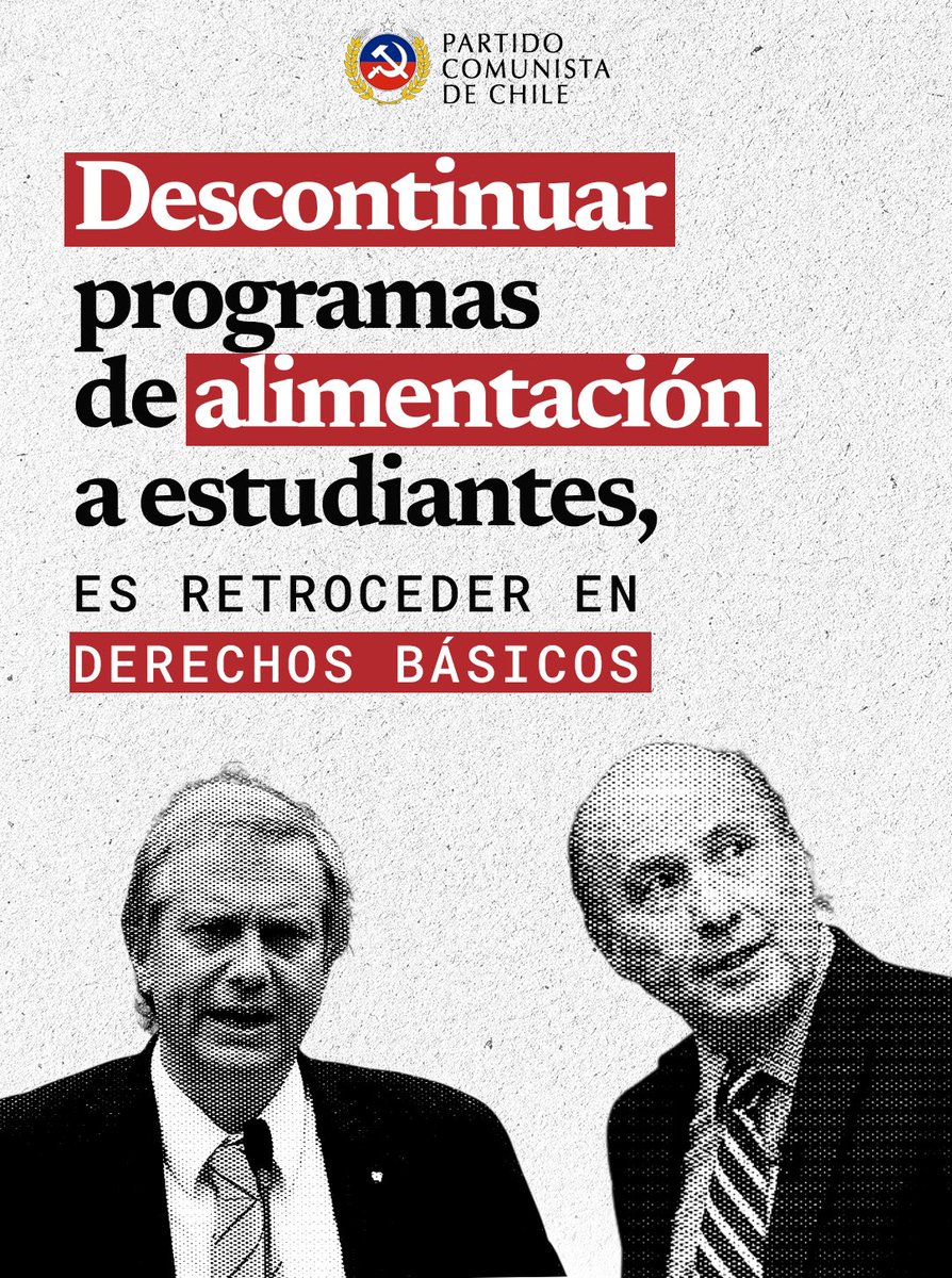 Es inhumano el pretender cortar la alimentación a los escolares, ¿En qué país viven? Mientras a los estudiantes les quitan el pan y el almuerzo, a los superricos les bajan los impuestos.
