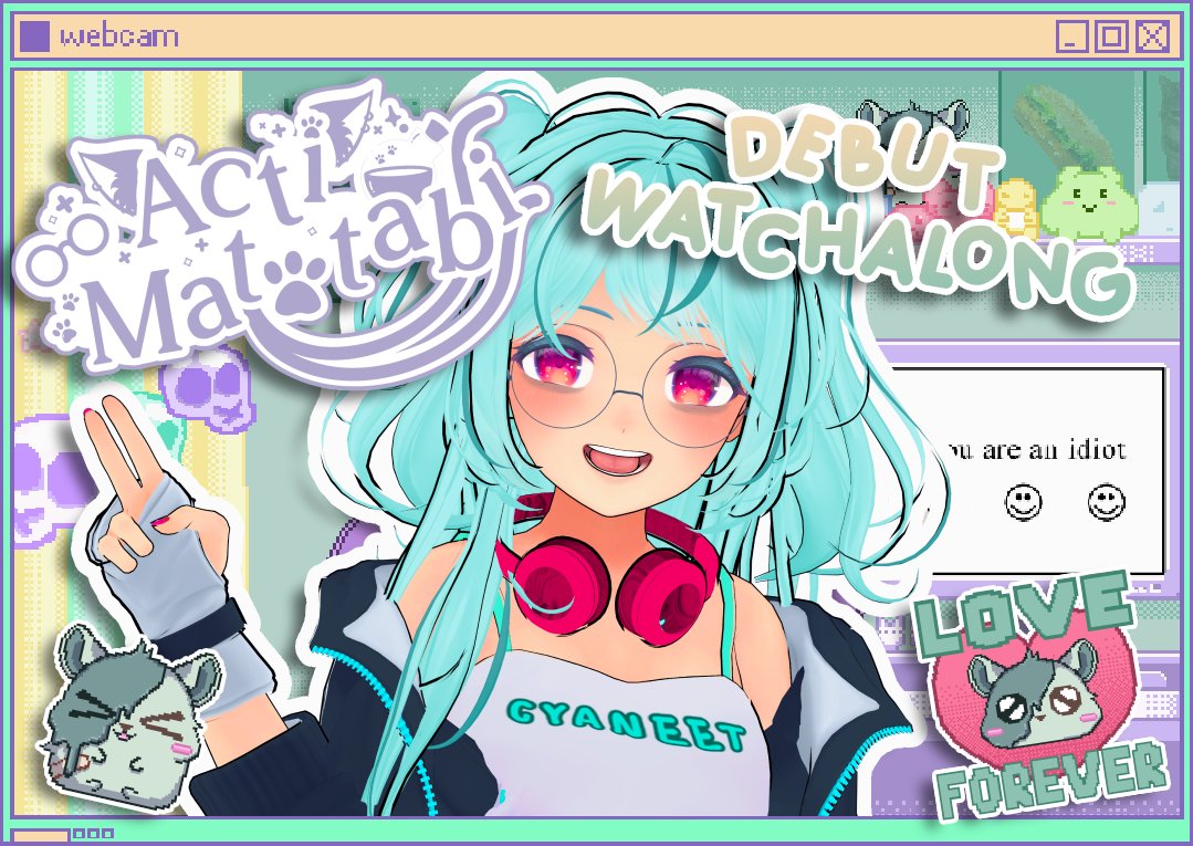 Cyana | NEET VTuber 👓🩹🇵🇷 tweet media