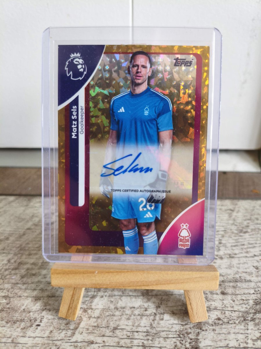 NFFCcollectible's tweet photo. Topps Premier League 2025/2026 Matz Sels Nottingham Forest Autograph Sparkle /50

£15.54 currently

14 bids

Ends Mon 27th Apr @ 7:57pm

https://t.co/M9MHZaP6nJ

#ad #NFFC https://t.co/l198ZCWSNU