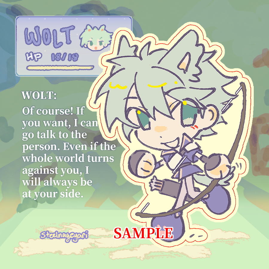 my stickers... soon they will be in my hands 🥹