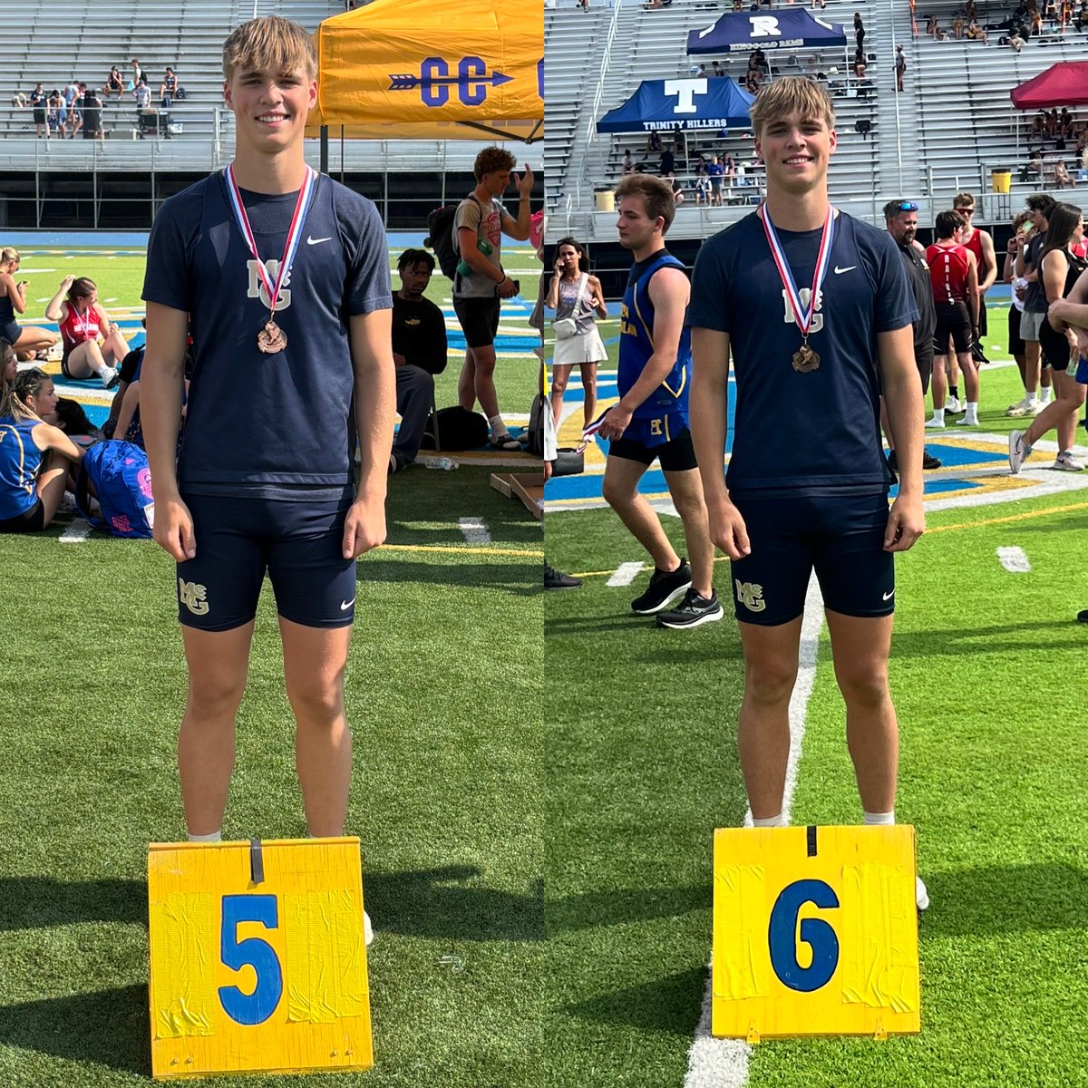 McGTrackField's tweet photo. Kolt McGowan, finally out for track as a junior 🔥 made his first invitational count with two awards this afternoon in the javelin and high jump 👏💪 https://t.co/klVwX2yXWj