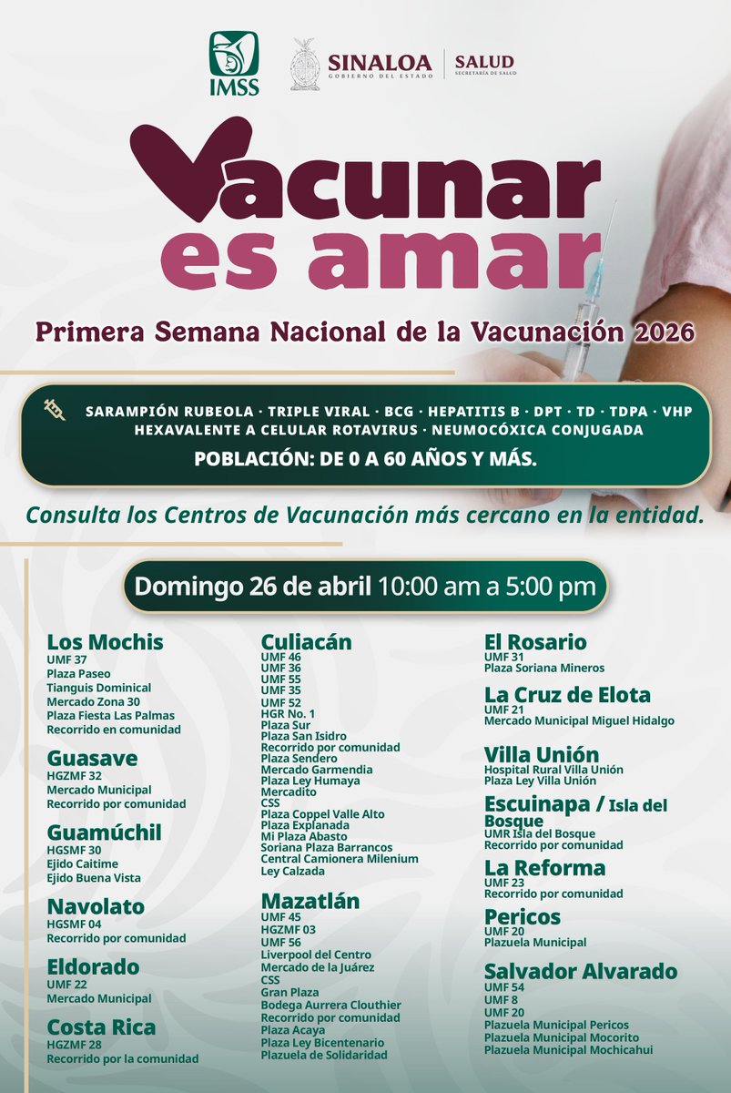 IMSS Sinaloa tweet media