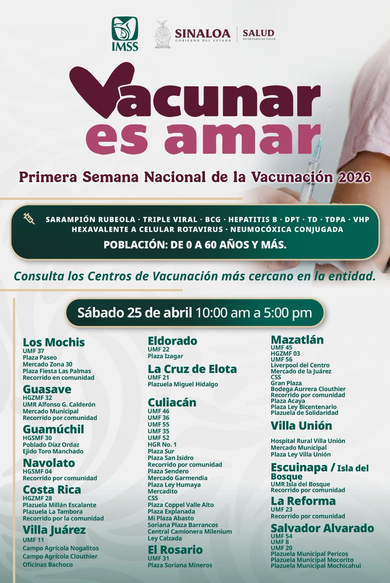 IMSS Sinaloa tweet media