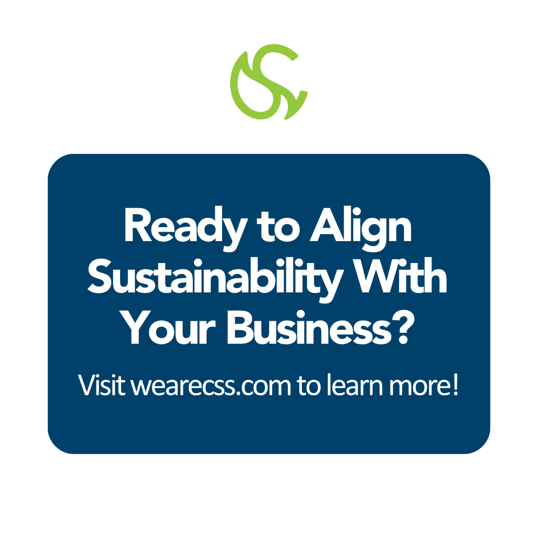 weare_css's tweet photo. Think ESG is just a buzzword? Let’s clear it up.

ESG isn't just for big companies and it's not just about the environment. It's a powerful strategy for growth and long term success.

Ready to align sustainability with your business? Visit our website to learn more.

#WeAreCSS https://t.co/7VJXYEcRvw