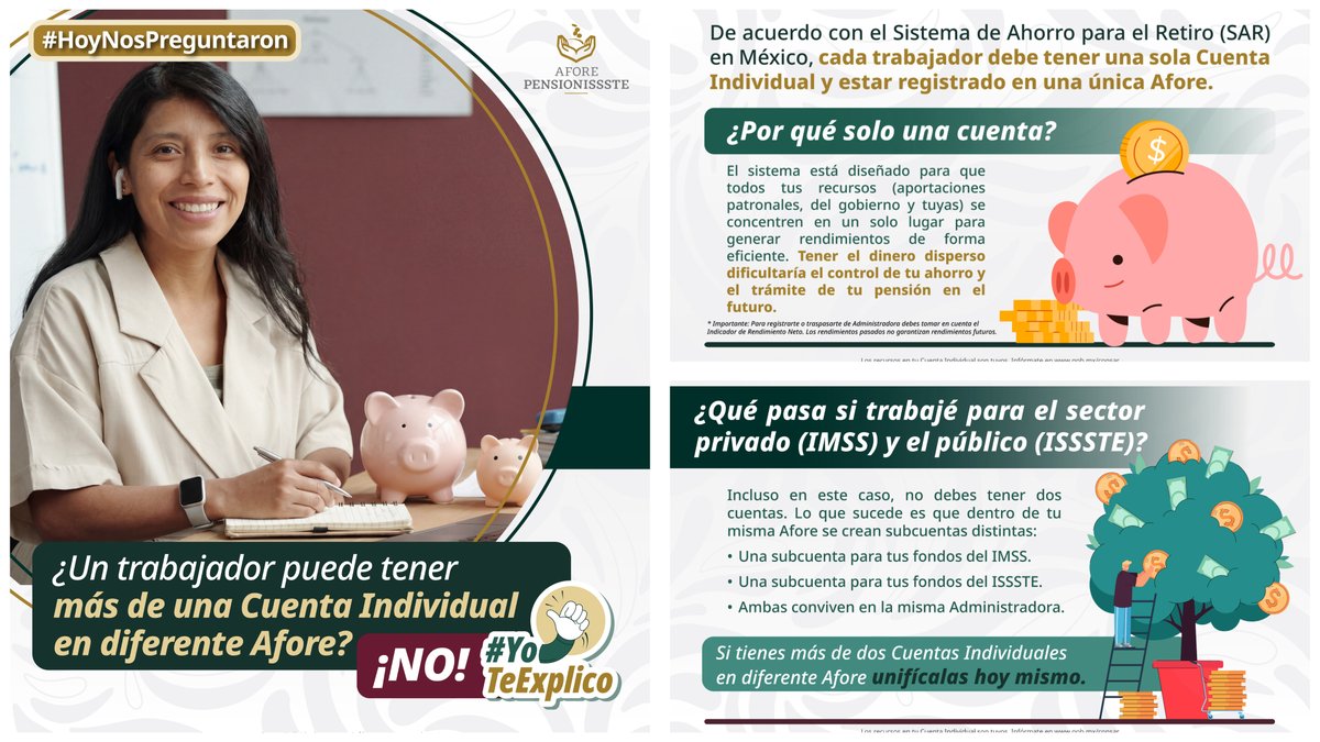 AFORE PENSIONISSSTE tweet media