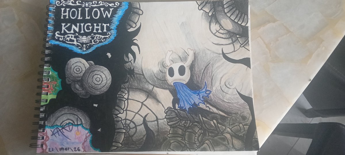 karol94867's tweet photo. no tiene nada que ver pero aqui un dibujo de hollow knigth https://t.co/5REv9WjW1B