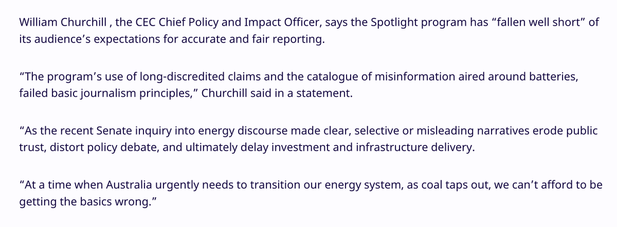 Peter_Fitz's tweet image. Senator Cash, I respectfully submit that you have put your name and office to promoting complete and demonstrable nonsense - and should retract. This authoritative article explains it well. Thank you. 
#Auspol 
reneweconomy.com.au/spotlight-has-…