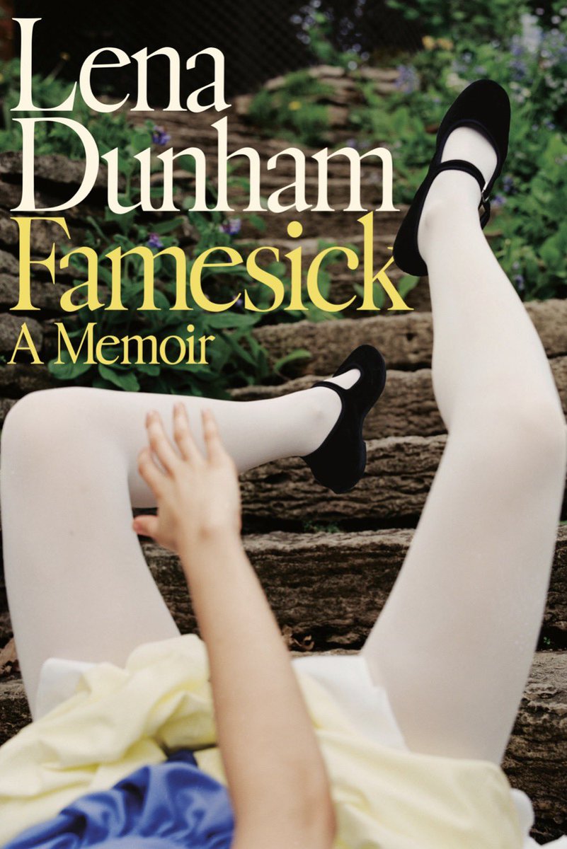 Famesick is the riveting, poignant and candid memoir by <a href="/lenadunham/">Lena Dunham</a>. Troublesome health issues plagued our “Girl” for years. 👗👗👗👗 #todaysread