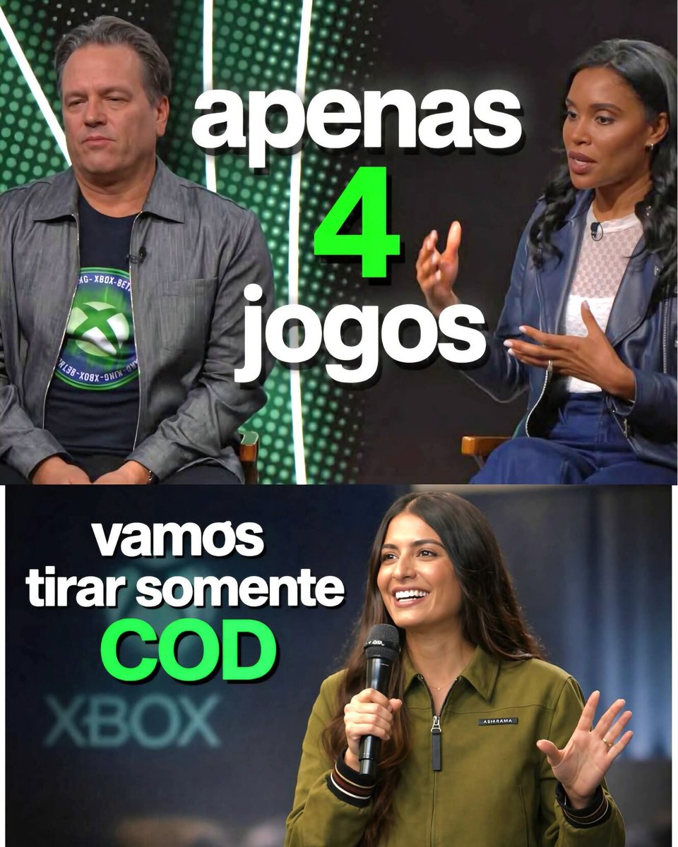 Gente vocês já pararam pra pensar um pouco?

#xbox