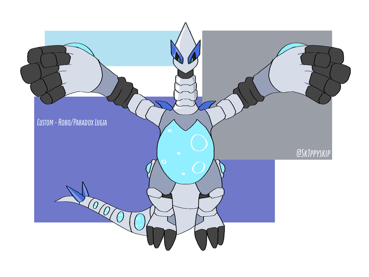 Sk1ppySkip's tweet image. Paradox Lugia!

#Lugia #PokemonViolet #Robot #Pokemon
