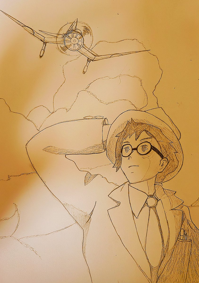 sk_hsym's tweet image. ＃ジブリ
＃風立ちぬ
＃FA
とても好きな作品の一つです