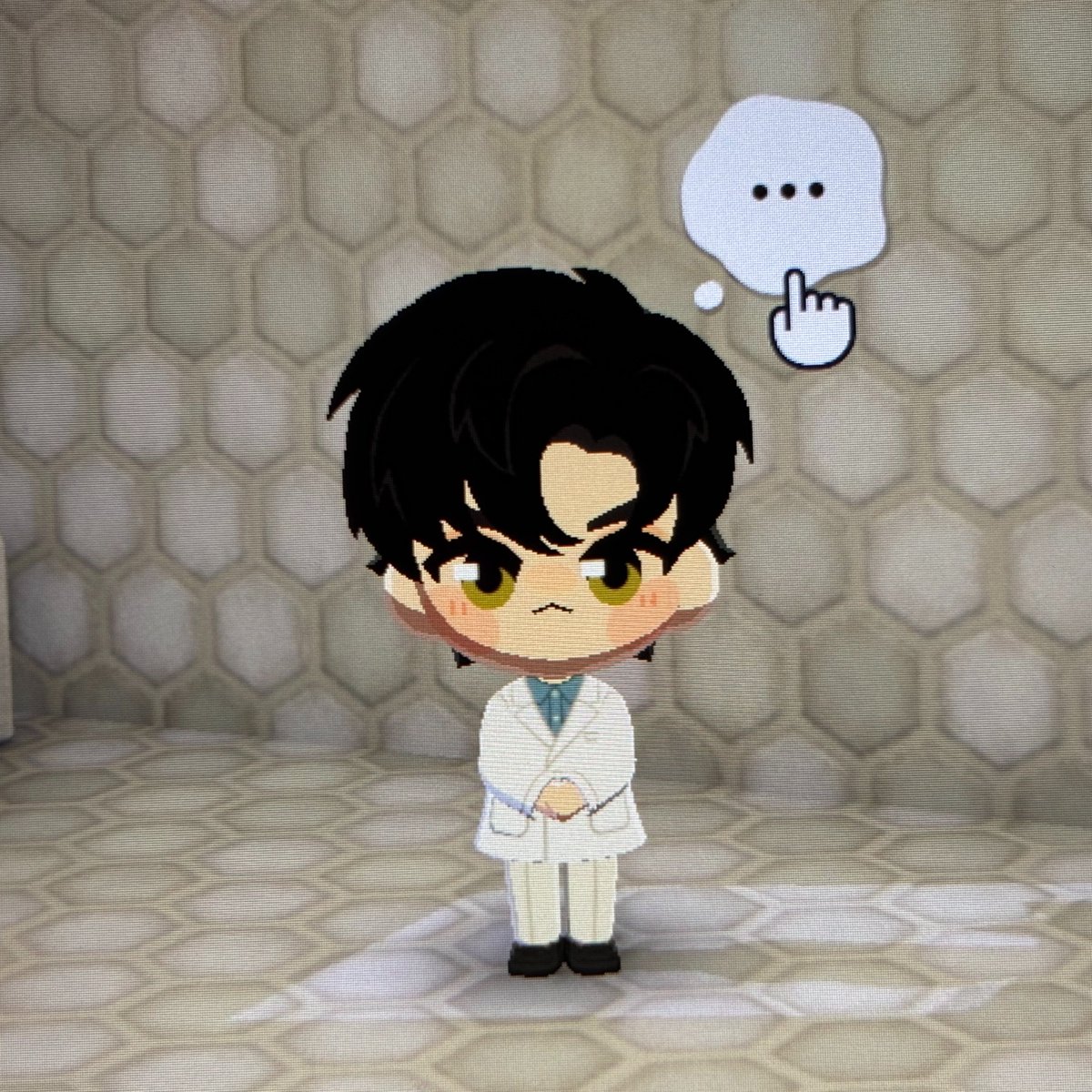 I got lil Zaynie a doctors fit and he liked it 🥺🤏