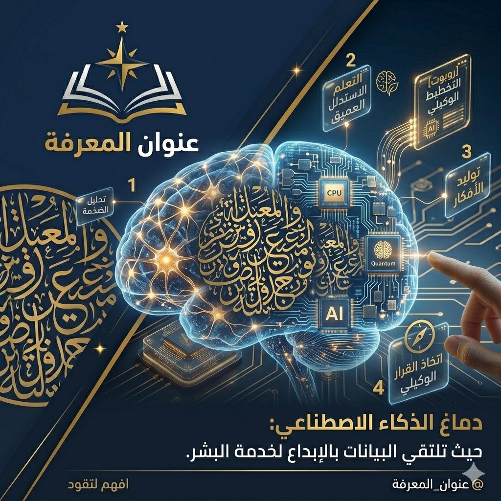 عنوان المعرفة tweet media