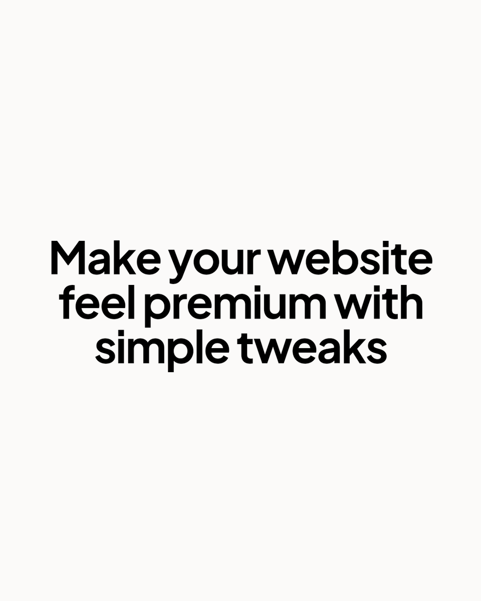 defyn_digital's tweet image. Want your website to feel premium without the fuss? Keep design clean, use high-quality visuals, prioritise smooth navigation, and focus on fast loading times. Simple tweaks, big impact. Talk to us.

Talk to us defyn.com.au/contact/ #webdevelopment #wordpress #shopify
