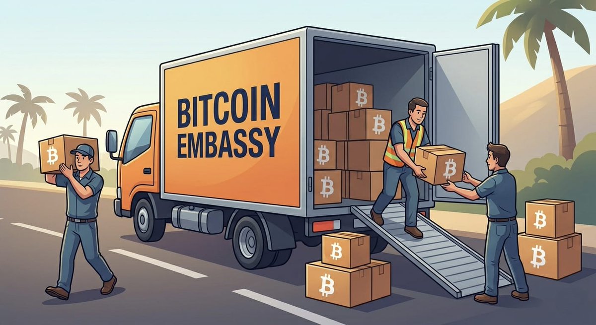 Bitcoin Embassy El Salvador tweet media