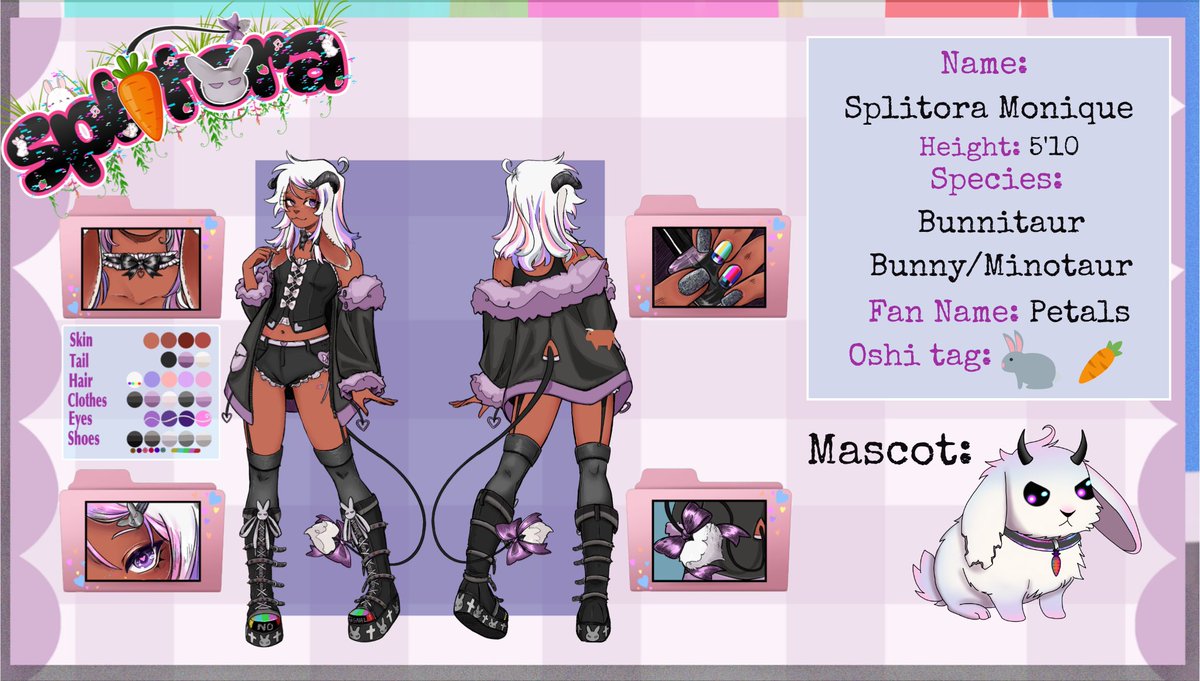 ♡Splitora♡ | Bunnitaur Vtuber tweet media