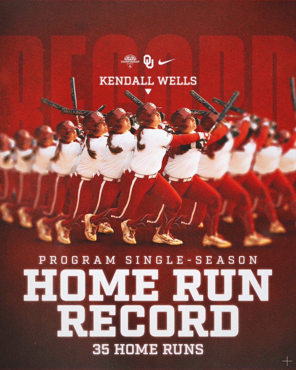 Etched in OU history ☝️

#ChampionshipMindset | <a href="/OU_Athletics/">Oklahoma Sooners</a>