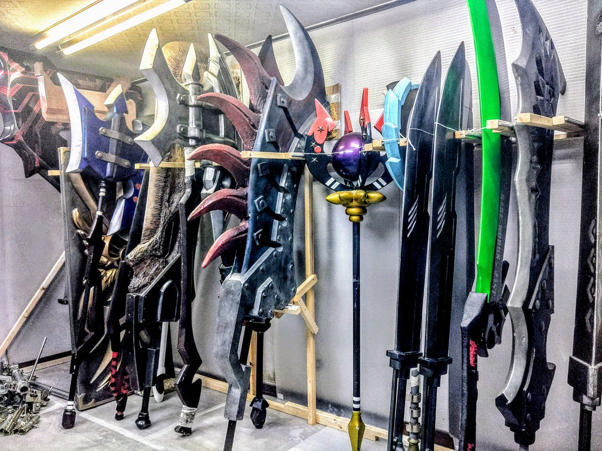 レアレア@実物大空想武器屋ﾚｱﾜｰｸｽ tweet media