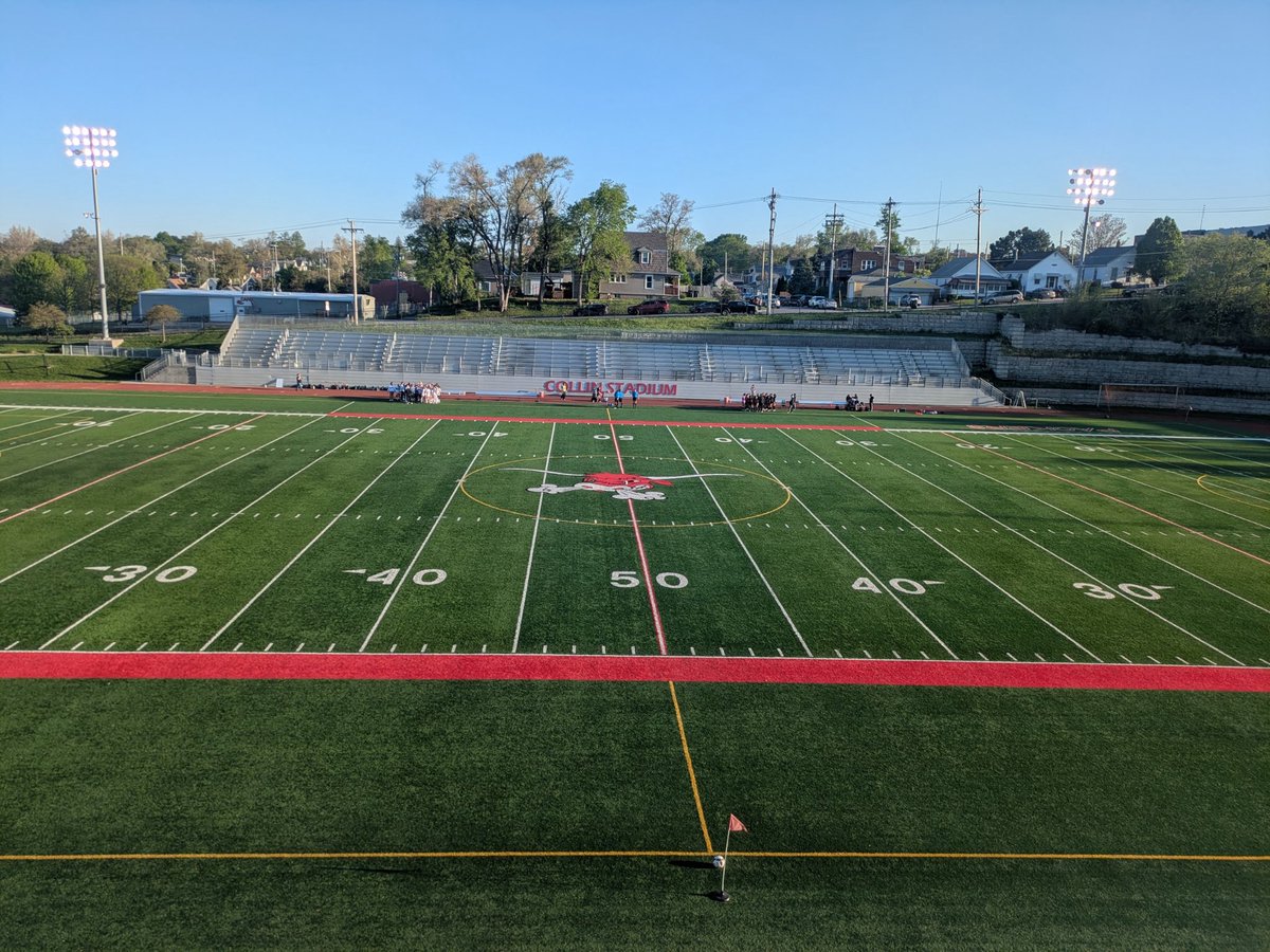 About to kickoff at Collin Stadium.
Westview vs South in the 2026 Van Metre invitational.