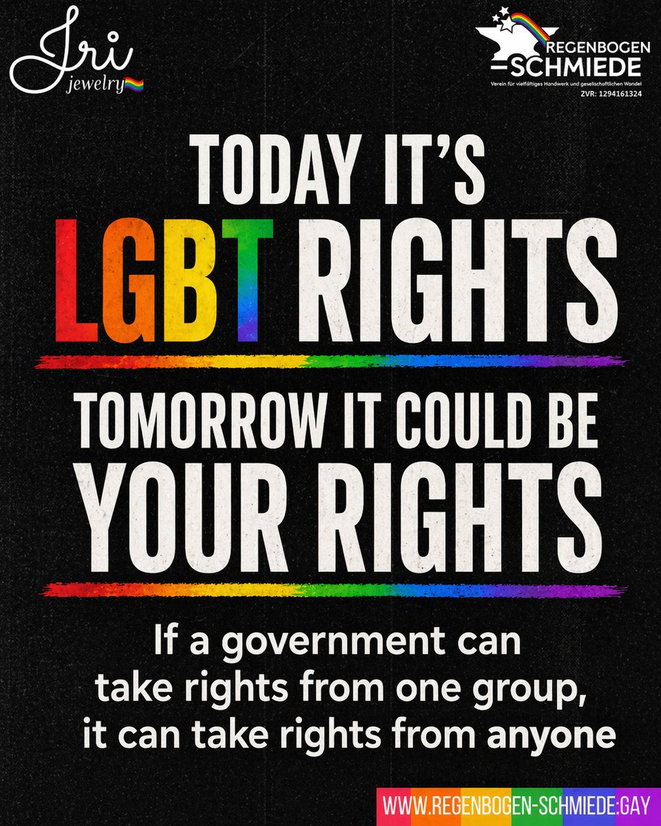 RT by @mikenov: Even if you are not #LGBT, this should still matter to you! When a government is allowed to take rights away from one group, it learns that people will accept it. And once that door is open, it will not stop with LGBT rights. One day it may be free speech, privacy, women’s… pic.