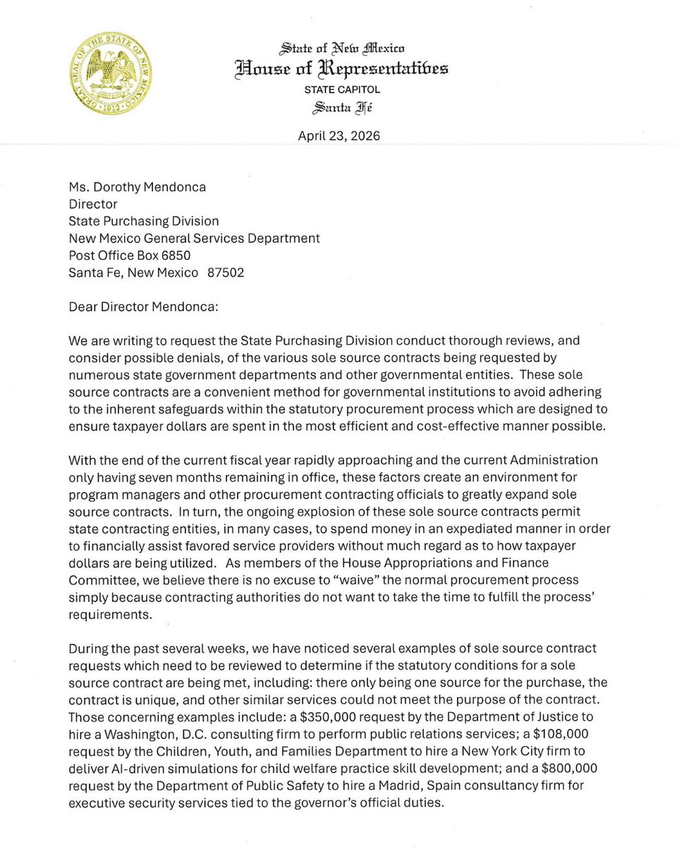 New Mexico House Republicans tweet media