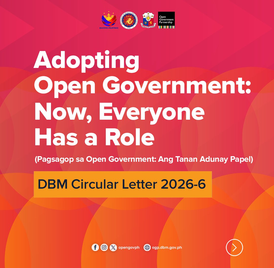 Philippine Open Government Partnership tweet media