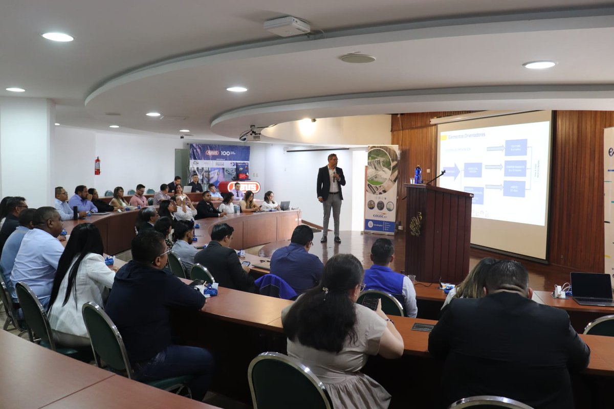 Corporación Eléctrica del Ecuador tweet media