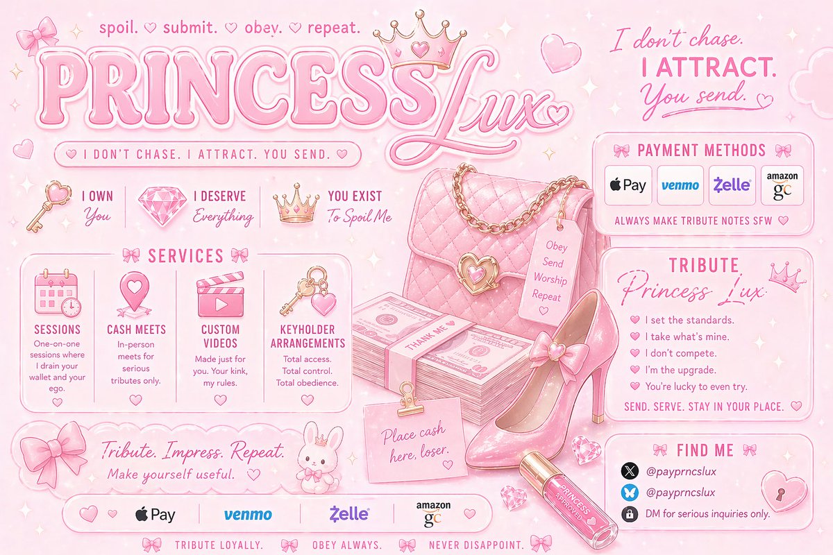 𝓅𝓇𝒾𝓃𝒸ℯ𝓈𝓈 𝓵𝓾𝔁💗👑 tweet media